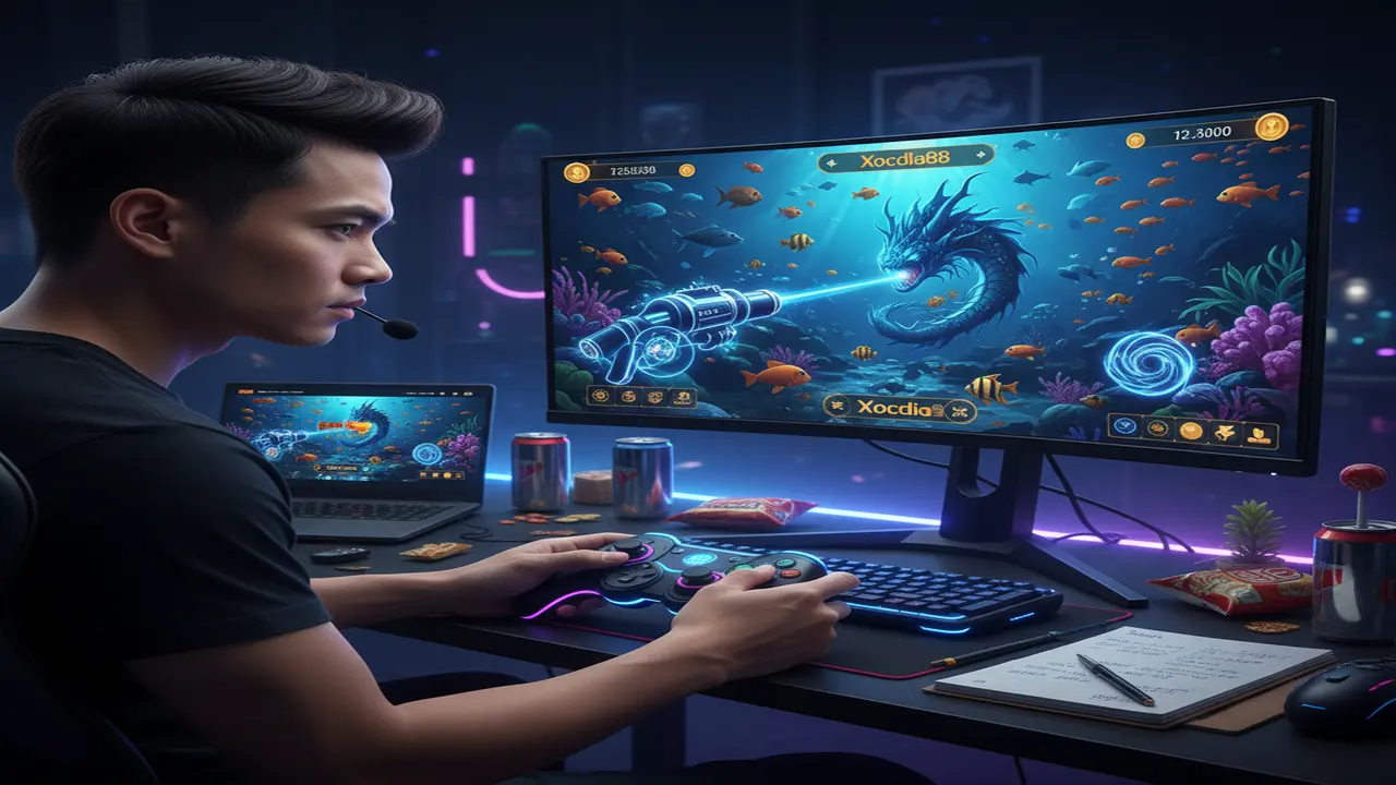 Cách quét sạch đàn cá chỉ trong 1 nốt nhạc Xocdia88