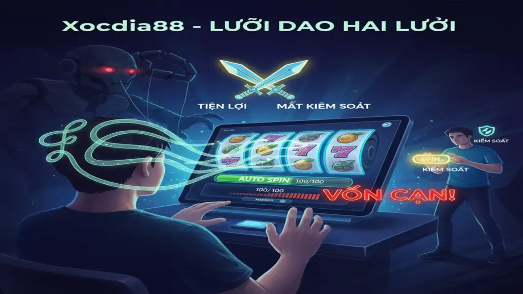 Sự thật về tính năng Auto Spin khi quay hũ Xocdia88