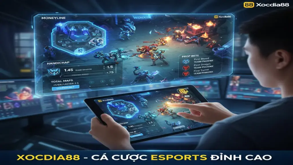 Hướng dẫn cược LOL cho người mới bắt đầu Xocdia88