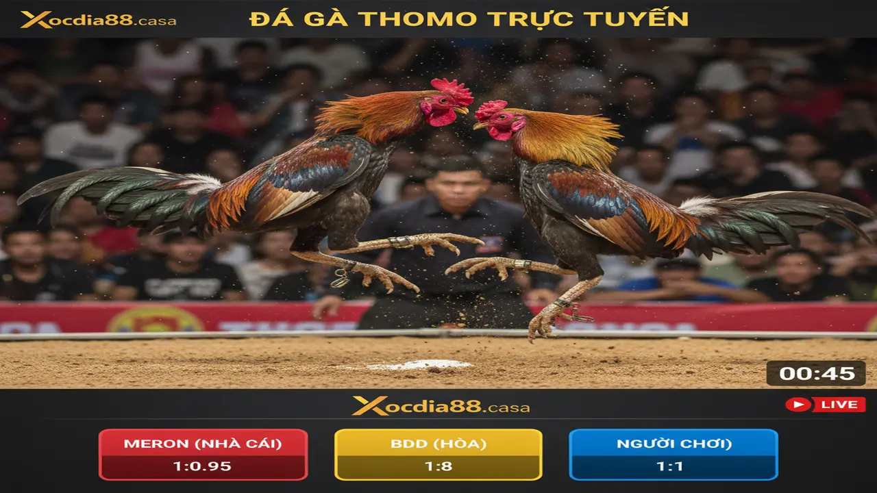 Luật chơi đá gà Thomo mới nhất cần nắm Xocdia88