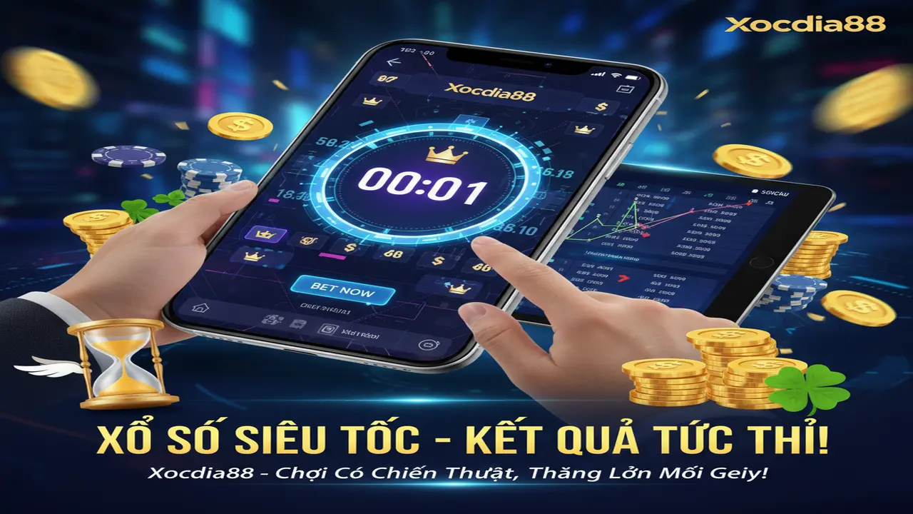 Mẹo chơi xổ số siêu tốc kiếm tiền nhanh Xocdia88