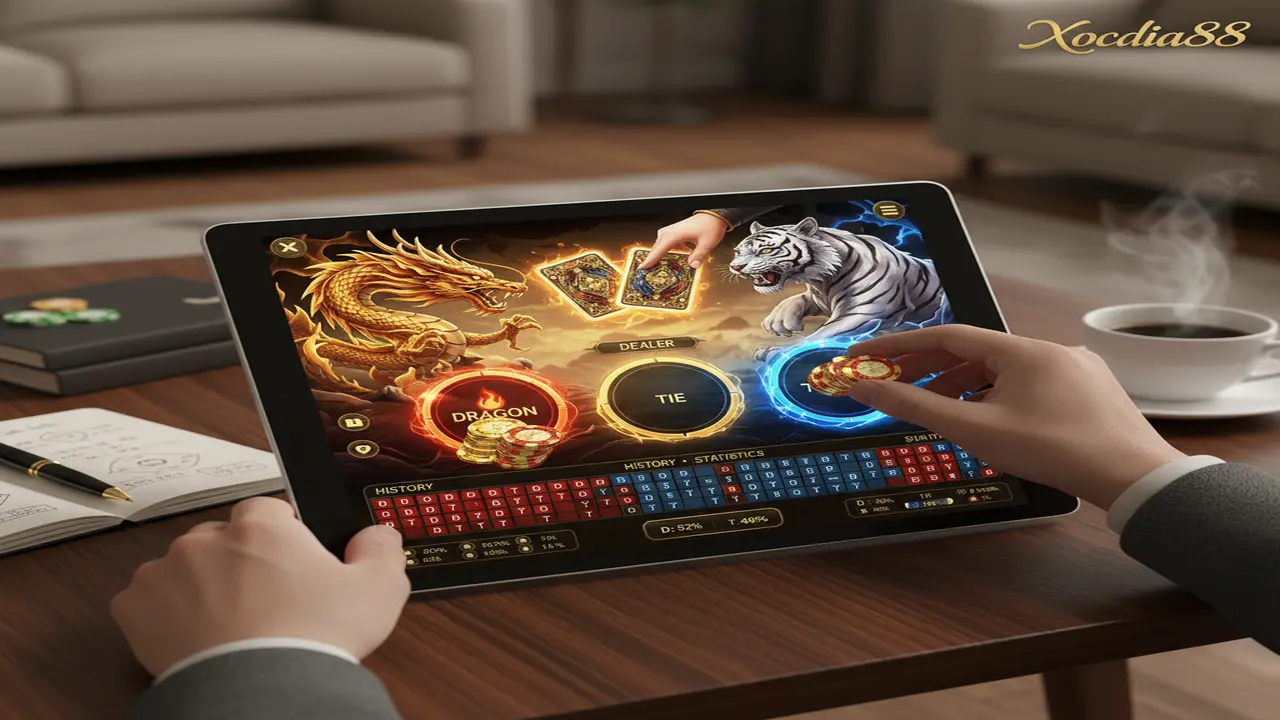 Bí kíp soi cầu Rồng Hổ chính xác 99% Xocdia88