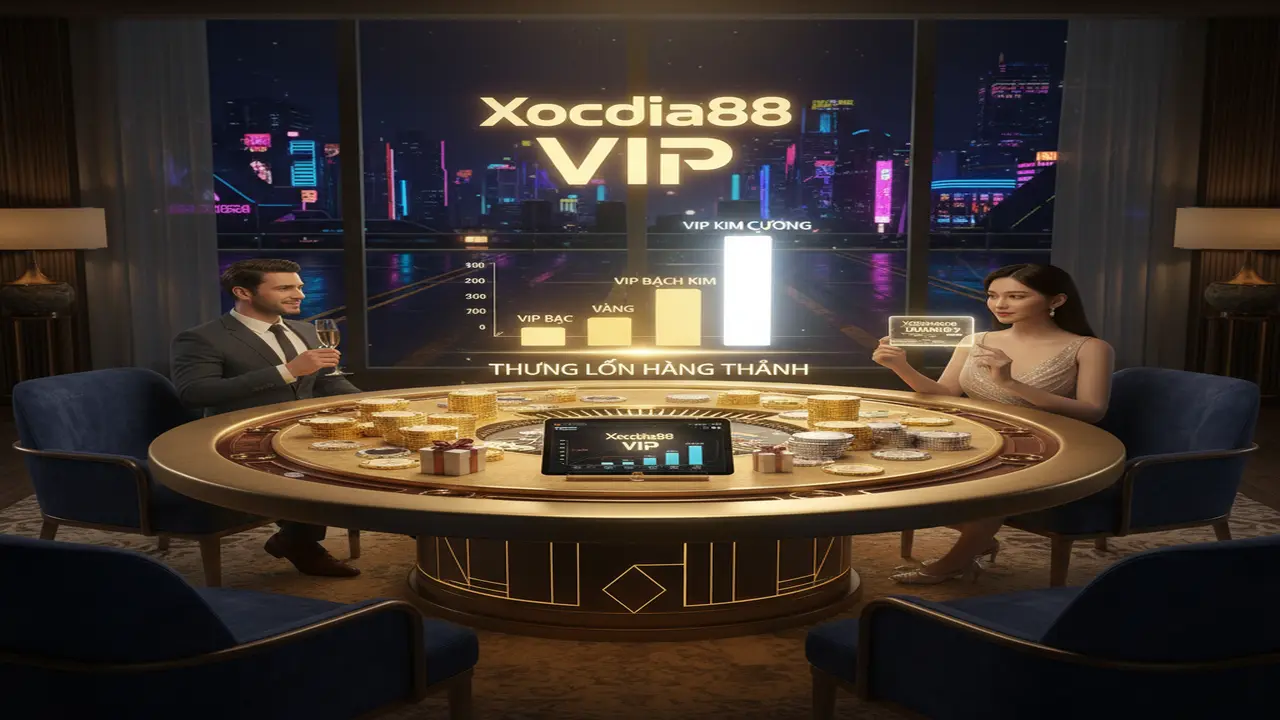 Đặc quyền VIP: Thưởng lớn hàng tháng Xocdia88