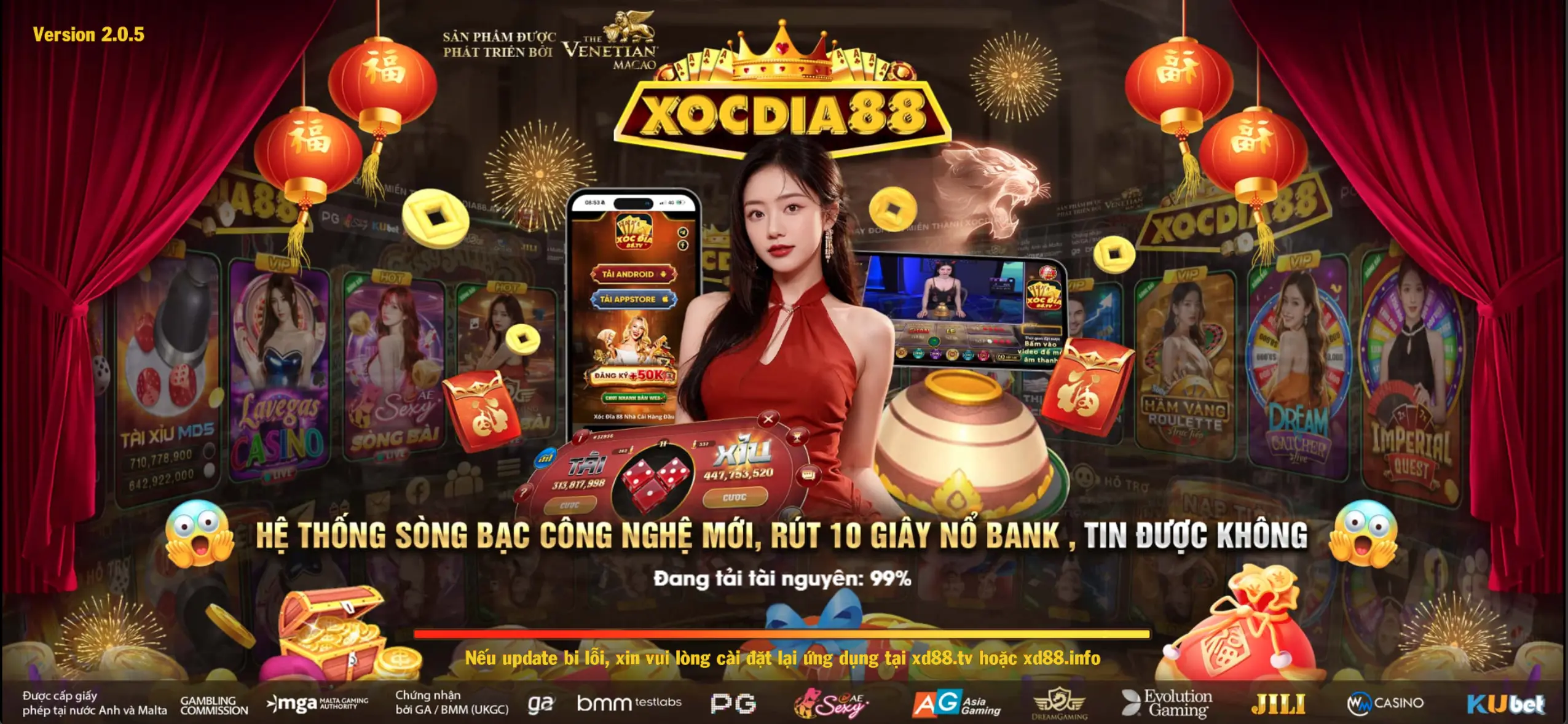 Giao Diện Loading Xóc Đĩa 88